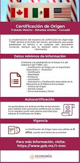 Del 21 de julio de 2021. Certificado De Origen En El Nuevo T Mec Tiba