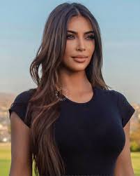 Kim Kardashian Kardashian Hair Long Thin Hair Brunette Hair Color
