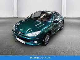She's had it lying practically unused. Peugeot 206 Cc 206 Cc 2 0i 16v Roland Garros Alcopa Auction