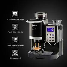 From burr coffee grinders and coffee scoops to milk frothers and adorable coffee mugs, these are the coffee accessories every caffeine lover needs. Devisib Coffee Machine 3 In 1 Semi Automatic Espresso Maker With Grinder And Milk Steamer For Making Latte Cappuccino Americano Coffee Makers Aliexpress