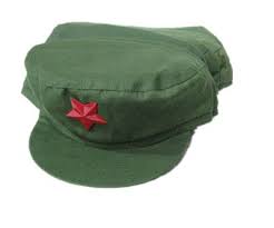 绿色军帽革命军人表演帽红卫兵帽子新四军帽八路军帽 淘宝网 red star style hats