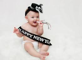 Pin By Raven Raines On Emma Rose 3 Baby Calendar Happy New Year Baby Baby New Year Happy new year baby 2019 stock image. happy new year baby