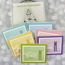 A simple diy craft tutorial idea, all you need is some washi tape, baker's twine, and a stamped greeting. Handmade Card Sets Make Great Gifts Video Tutorial Positively Jane