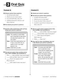 The 4 corners esl activity can help students improve their speaking skills by using the space in a classroom to discuss various topics. Fc2 Q03 Oral