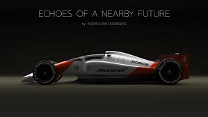 There's various aspects of the cars that are the way. Future Formula 1 Concept Earns Closed Cockpit Honda Mclaren Livery Autoevolution
