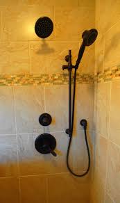 Delta Lahara Shower Trim In Oil Rubbed Bronze With Hand Held Unit On A Slide Bar Oil Rubbed Bronze Bathroom Faucets Bathroom Faucets Delta Faucets Bathroom