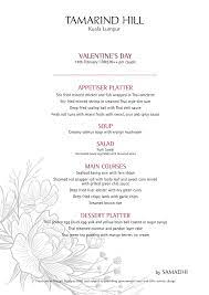 Tired of searching on internet and asking friends for suggestions for candle light dinner? Celebrate This Valentine S At Tamarind Restaurants Malaysian Flavours