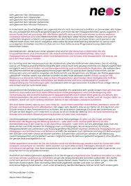 Vor 27 minuten · lesedauer 1 min. Neos Offener Brief Von Beate Meinl Reisinger An Die Bundesregierung Es Geht Uns Darum Den Kollateralschaden Der Jetzt Entsteht Zu Minimieren Bildung Uber Alles Zu Stellen Und Dafur Zu Arbeiten Dass Wir