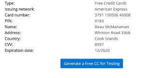 Card names often begin with the name of the issuing bank followed by the particular card name, but in the above case bank of america and credit card are this is the credit card network and level of service associated with this card. Top 5 Best Online Credit Card Generator With Name And Cvv For Purchasing Premium Seo Tools Fullsync