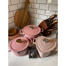 Use coupon code vip to drop the price to $44.99. Martha Stewart 2qt Cast Iron Dutch Oven Heart Pink Authentic Original Imported From Usa Shopee Malaysia