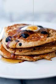 Oatmeal Buttermilk Blueberry Pancakes Recipe Recipe Blueberry Buttermilk Pancakes Buttermilk Pancakes Pancake Recipe Buttermilk