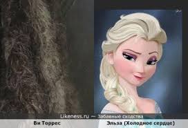 Холодное сердце на Likeness.ru / Лучшие сходства в конце