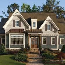 Two Tone Exterior Design Ideas Pictures Remodel And Decor Brick Exterior House House Exterior House Colors