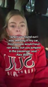 Why Did Alex Warren Sleep in His Car