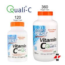 Orthomolecular buffered c capsules (recommended). Ready Stock Doctor S Best Vitamin C With Quali C 1 000 Mg 120 360 Veggie Caps Shopee Malaysia