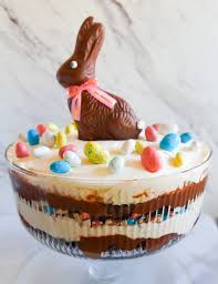 This easter egg hunt layered pudding dessert is great for your sunday brunch. Easter Trifle Bake At 350