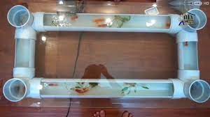 Using an acrylic fish tank for the project with mdf as the base would make it lighter and easier for you to move it from one place to the other, also minimizing the risk of breakage. Fish Tank Coffee Table Pvc Pipe