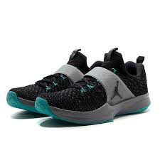 Jordan Trainer 2 Flyknit Black Black Cool Grey Hyper Jade Bei Kickz Com