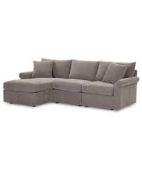 Free delivery & warranty available. Furniture Wedport 3 Pc Fabric Modular Sectional Sofa With Chaise Created For Macy S Reviews Furniture Macy S