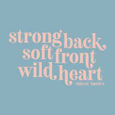 Brene Brown Quote Printable Wall Art Brene Brown Quotes Strong Back Brene Brown