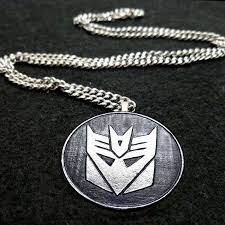 Transformers Decepticon Necklace On Etsy 25 00 Geek Jewelry Necklace Jewelry