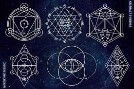 100 Sacred Geometry Symbols Illustrations Sacred Geometry Symbols Sacred Geometry Sacred Geometry Art