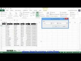 Excel 2013 Tutorial Using The Top 10 Autofilter Microsoft Training Lesson 22 2 Youtube Excel Tutorials Microsoft Excel Tutorial Excel