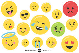 Smiley Face Clip Art Face Clipart Emotion Clip Art Etsy Clip Art Digital Sticker Face Art