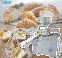Sunlianzn Crossiant Totast Cake Cream Jam Filling Machine / Donut Side  Injector / Cream Puff Filling Machine