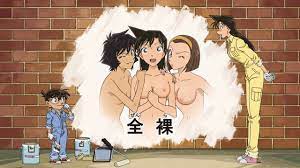 Detective Conan] try to lust the new one to the orchid sister and Sonoko  are naked!! - Hentai Image
