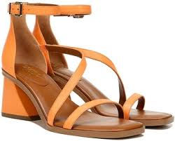 Franco sarto women carnival wedge sandal. Franco Sarto Orange Leather Women S Sandals Shop The World S Largest Collection Of Fashion Shopstyle