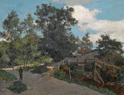 Willem Bastiaan Tholen Dutch 1860 1931 Giethoorn Signed And Dated 83 L L Oil On Canvas Laid Down On Panel 41 By 53 Cm Tholen European Paintings Painting
