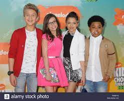 Download This Stock Image March 12 2016 - Inglewood Ca United States - Thomas Kuc Madisyn Shipman Cree Cicchino Ben Thomas Kuc Kids Choice Award Shipman