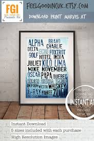 Each word (code word) stands for its initial. Kids Room Nato Phonetic Alphabet Radio Alphabet Print Etsy Nato Phonetic Alphabet Video Game Wall Art Abc Print