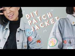 The easiest diy for how to make iron on patches. Diy Embroidery Patch Pin Jean Jacket How To Iron On Giveaway Youtube