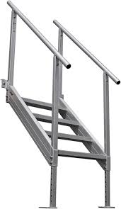 Maybe you would like to learn more about one of these? Amazon Com Extreme Max 3005 3843 Universal Mount Aluminum Dock Stair 4 Step Sports Outdoors