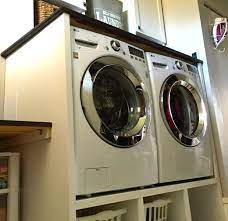 I started by framing out two floors. 15 Nice Diy Laundry Pedestal Plans
