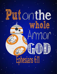 Bb8 Christian Star Wars Nursery Decor Art Print Put On The Whole Armor Of God Ephesians 6 11 Star Wars Nursery Decor Star Wars Nursery Star Wars Prints
