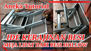 Holo jidar aluminium / hollo kotak. Buat Jemuran Lipat Dari Besi Hollow Kombinasi Tainless Youtube