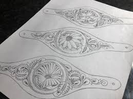 New lessons such as wet molding, tooling, and many tips and techniques are coming! Floral Leather Tooling Patterns Leather Bracelet Patterns Etsy