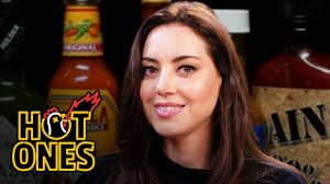Submitted 18 days ago by stimpmuckland. Aubrey Plaza Snorts Milk While Eating Spicy Wings Hot Ones Youtube