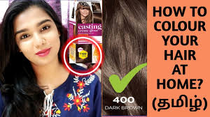 Meaning there isn't any line where the new color is applied. See The Results How To Color Your Hair At Home Loreal Paris Casting Creme Gloss Easy Hair Colour Youtube