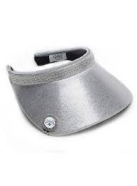 Glove Its Bling Collection Sparkly Clip On Visor With Ballmarker And Clip Set Silver Womens Golf Hats Visor Womens Visor