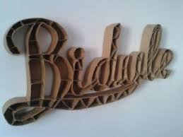 Bidule En Carton Lettre Vegetabilisee Logo Geant En Carton Le Blog De Lili Crea Carton Carton Cartonnage Chouette