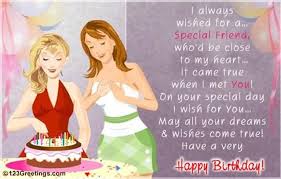 Birthday Quotes For Very Special Friend I Always Wished For A Special Friend Happy Birthday Friend Birthday Quotes Happy Birthday Best Friend Birthday Wishes For Friend