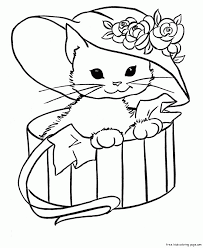 We are sure your kids will love filling colors in the black and white diagrams of this cute and mellow. Adorable Kittens Coloring Pages Coloring Home