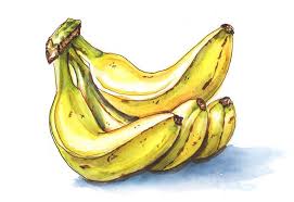 Going Bananas Doodlewash Fruit Sketch Fruits Drawing Banana