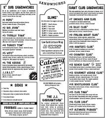 Their menu includes different types and sizes of subs, sandwiches. Jimmy John S Menu Menu For Jimmy John S University City Charlotte