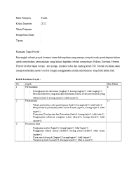 Tugas proyek fisika kelas 12. Rubrik Penilaian Proyek