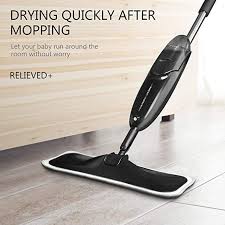 Amazon Com Spray Mop Microfiber Dust Mop Hardwood Floor Mop With 4 Pcs Reusable Microfibre Mop Pads 360 Degree Rotating E Mop Pads Dust Mop Microfiber Mops